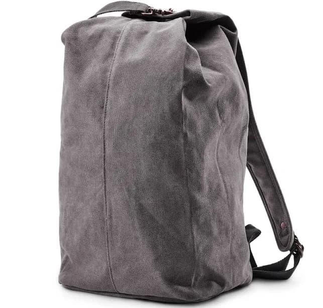 Delton Bags Men's Vintage-Style Canvas Backpack