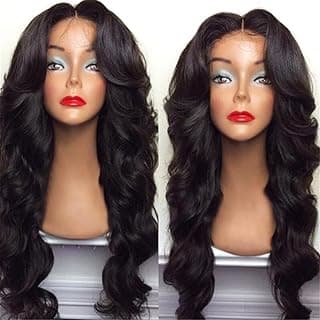 Wigs 28" Women Girls Long Curly Hair Heat Resistant Fiber With Free Wig Cap Halloween Party Cosplay Costume Anime Wigs,(black) 1 Pack