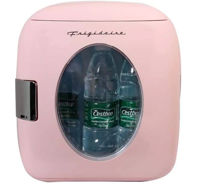 Frigidaire 0.5 Cu. ft. 12-Can Mini Fridge Retro Beverage Cooler