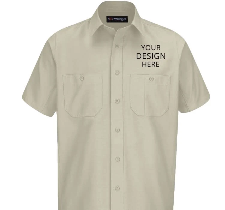 Dickies Men's Custom Embroidered Short Sleeve Work Shirt