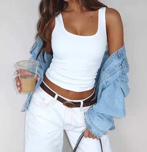 Let Me Adore You Ribbed Tank Top