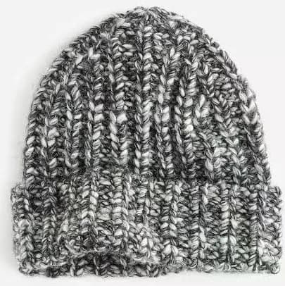 Madewell Marled Chunky Beanie - Cookies And Cream