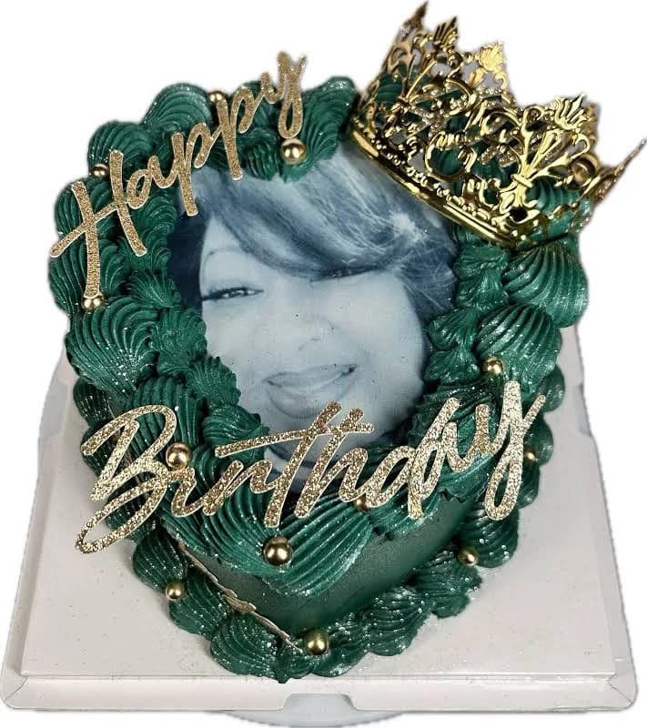 6in Heart Celebration Cake