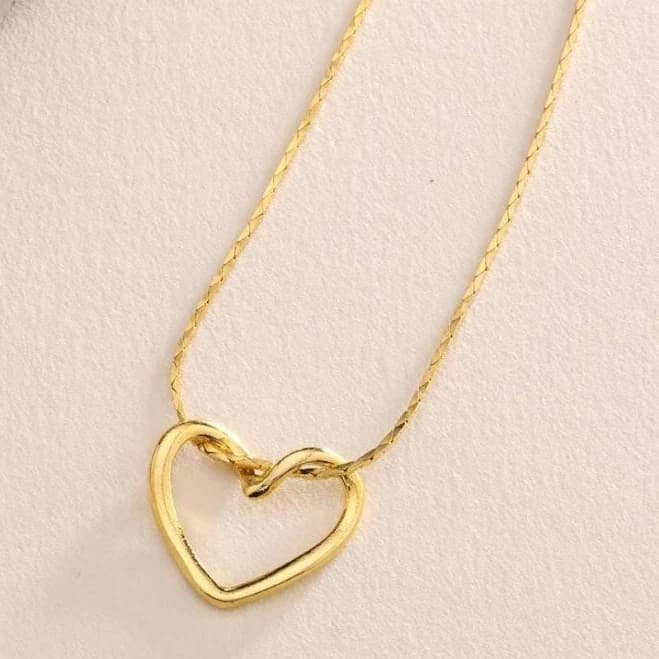 Hollow Heart Charm