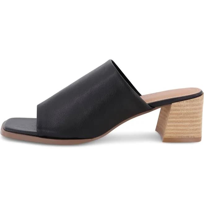 Cushionaire Women's Olympia Stacked Heel Mule