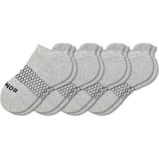 Bombas Big Kids Youth 4-Pack Ankle Socks