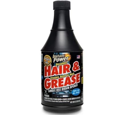 Instant Power Hair Grease Drain Opener