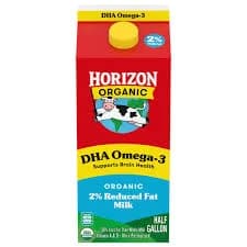 Horizon Organic 2% Milk with DHA Omega-3