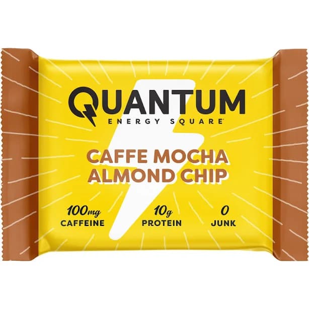 Quantum Energy Squares Bar Caffe Mocha Almond Chip