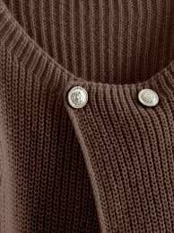 GlowEve CURVE Plus Size Women Metal Button Decor Solid Color Knit Cardigan, Casual Versatile Suitable For Christmas, Halloween, Back To School, Vacation, Office Wear | SHEIN USA
