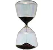 Orren Ellis Decorative Glass Hourglass