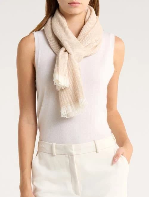 Nordstrom Lightweight Wool & Cashmere Wrap