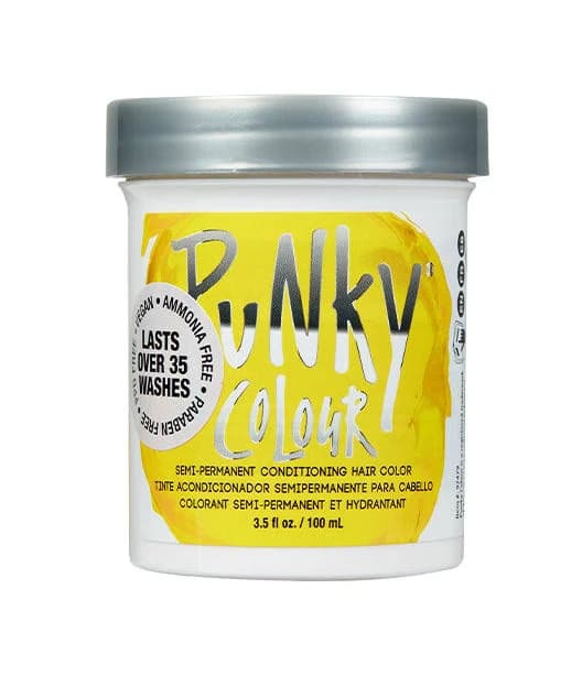 Punky Colour Semi-Permanent Conditioning Hair Color Bright Yellow #97479