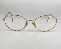 Christian Dior Eyeglasses Frame Only mod. CD3570 47Q Gold Plated Austria Vintage