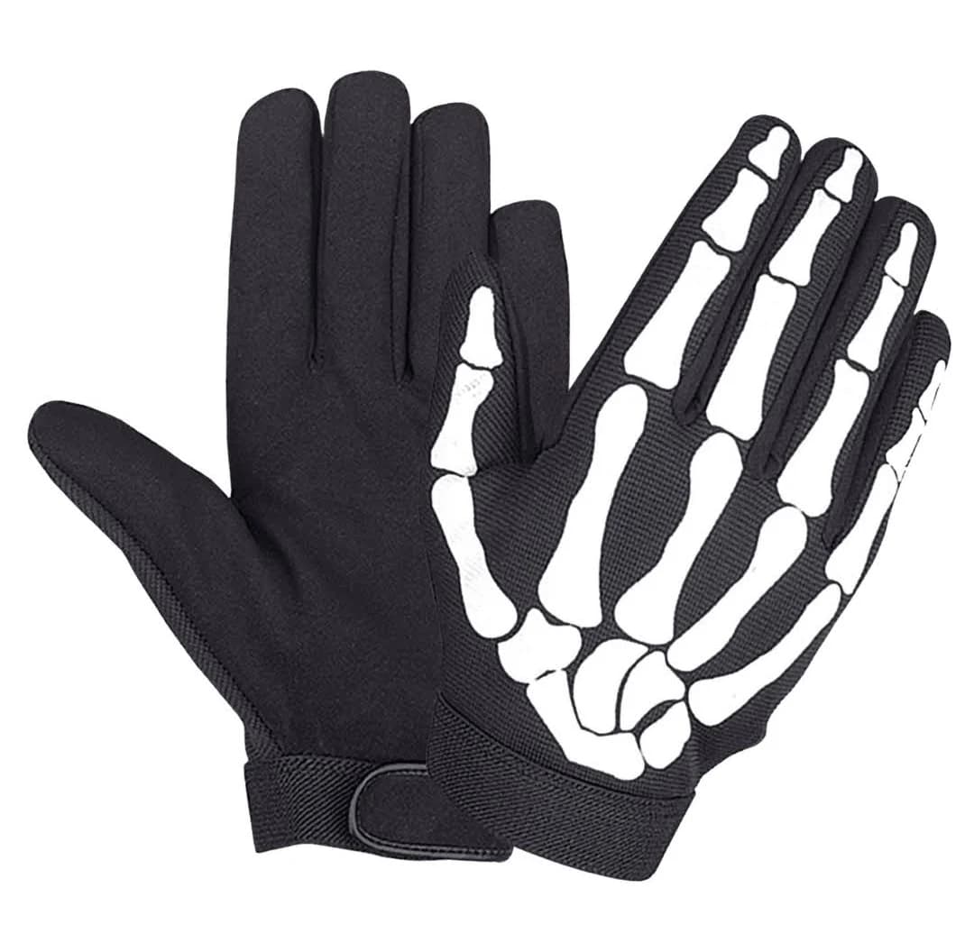 The Alley Chicago Skeleton Gloves
