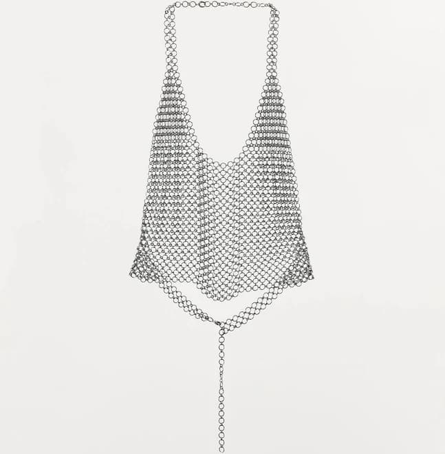 Zara Women's Metal Ring Top