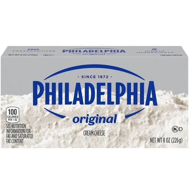 Philadelphia Original Cream Cheese, 8oz