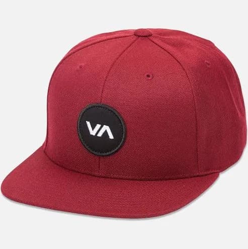 RVCA Men's VA Patch Snapback Hat
