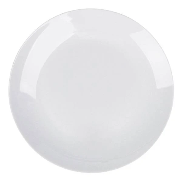 At Home Providence Porcelain Coupe Dinner Plate