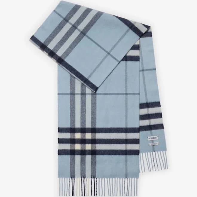Burberry Women's Check Cashmere Scarf