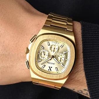 JAXXON JX1 Chronograph Diamond Cut Bezel
