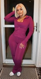 LULU JUMPSUIT SET (MAGENTA) – Suga' Boutique