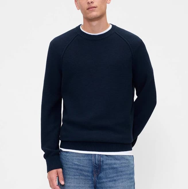 Gap Men's Garter Crewneck Sweater