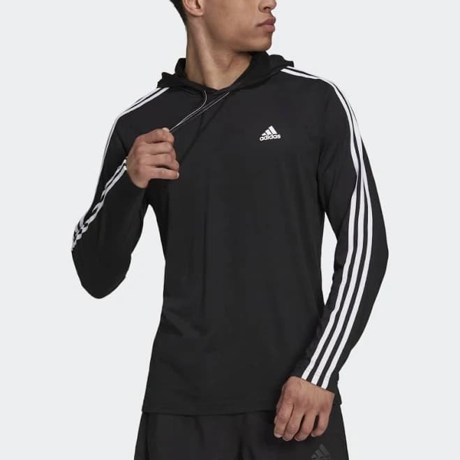 Adidas Mens Lightweight Pullover Hoodie