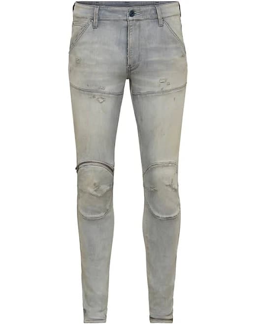 G-Star Men's 5620 3D Zip Knee Skinny Jeans