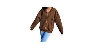 Amazon.com: ZYXTIM Thin Hoodies for Women Casual Fall Lightweight Zip Up Sweatshirt Long Sleeve Pull-On Solid Hooded Jacket : Clothing, Shoes & Jewelry