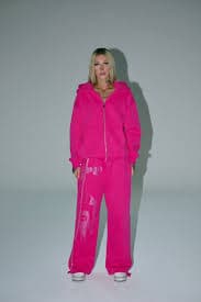 Anime Pole Dancer Wide Leg Sweatpants - Plastics Pink – CXIX USA