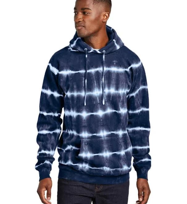 Port Company pc143 Allover Stripe Tie-Dye Fleece