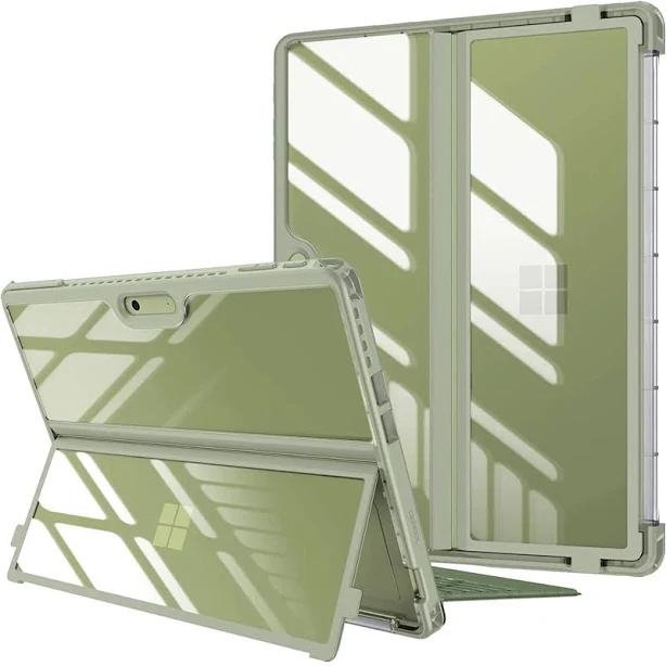 Kitcheniva - Durable Rugged Cover For Microsoft Surface Pro 11 2024 Pro 10 Pro 9 13'' - Green