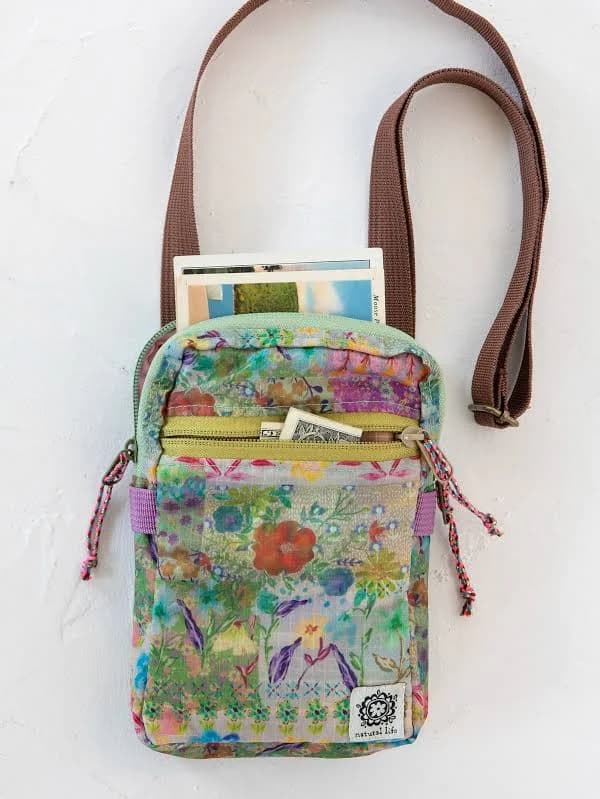 Natural Life 8-in-1 Watercolor Patchwork Crossbody
