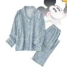 Disney Mickey Pajamas Set, Mickey And Friends Pajamas For Her, Magic Kingdom Pajamas, Disneyland Trip Pajamas, Mickey Mouse Pajama