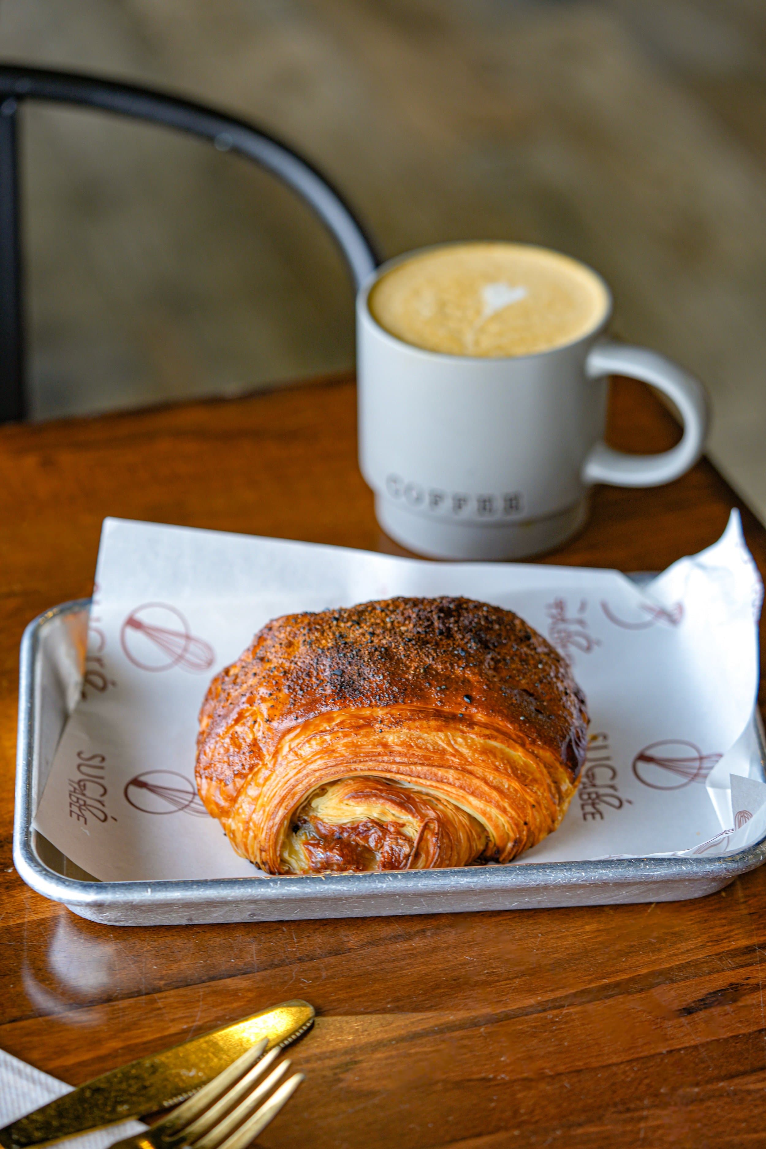 Ham & Cheese Croissant — Sucre Table