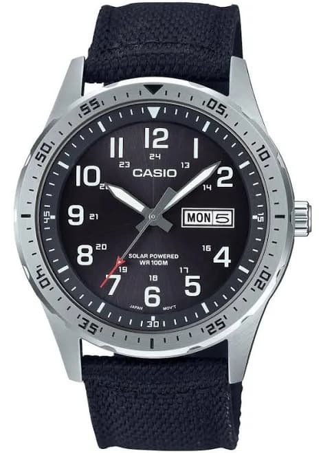 Casio MTPS120L Solar Analog Diver Watch
