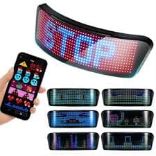 Smart LED Helmet Display - Perfect for Halloween & Parties