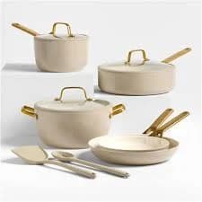 GreenPan Reserve Pro Macadamia 10-Piece Ceramic Non-Stick Cookware Set