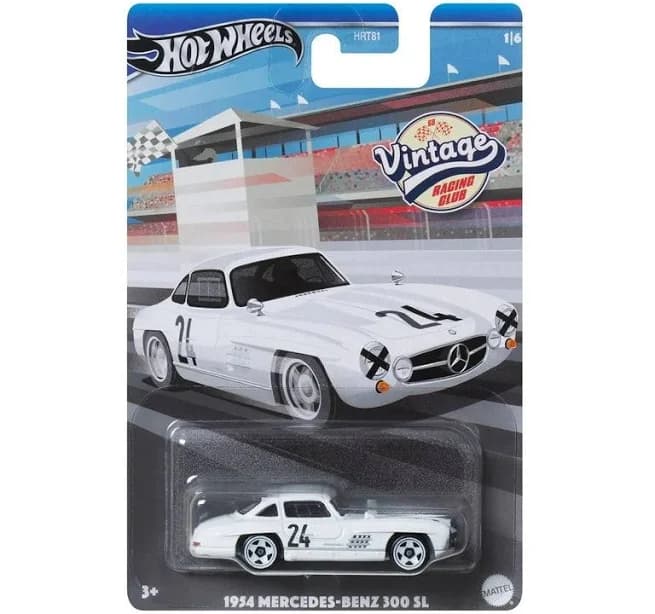 Hot Wheels 1954 Mercedes-Benz 300 SL Vintage Racing Club Series