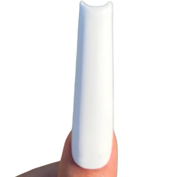 White Custom / Long Coffin