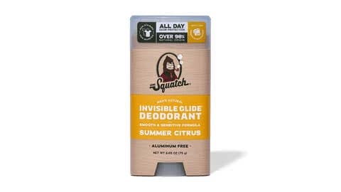 Dr. Squatch Summer Citrus Invisible Glide Deodorant