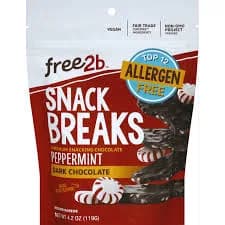 Free2b Dark Chocolate, Peppermint