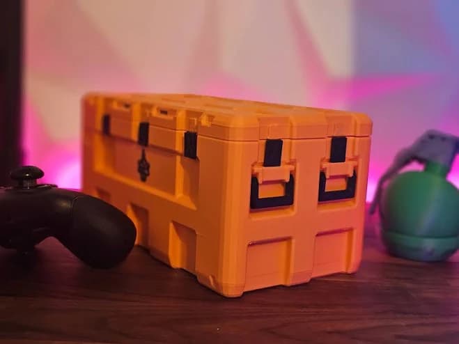 COD Warzone Legendary Loot Crate Supply Box Controller Case (Personalised)