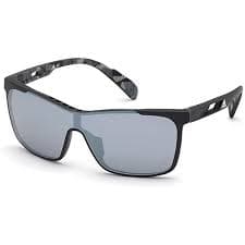 Amazon.com: Adidas SP0007 02A Sunglasses Men's Matte Black/Smoke Lenses Rectangular 57mm : Clothing, Shoes & Jewelry