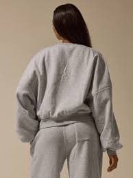 MUSERA ESSENTIALS Boxy Oversized Fit Sweatshirt Winter Back To School Casual Everyday Relaxed Basic Sweat | SHEIN USA