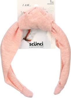 Scunci Sustainable Cotton Knotted Headband