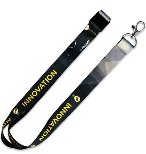 Pinmart's Innovation Employee Recognition Lanyard Name Badge Id Holder