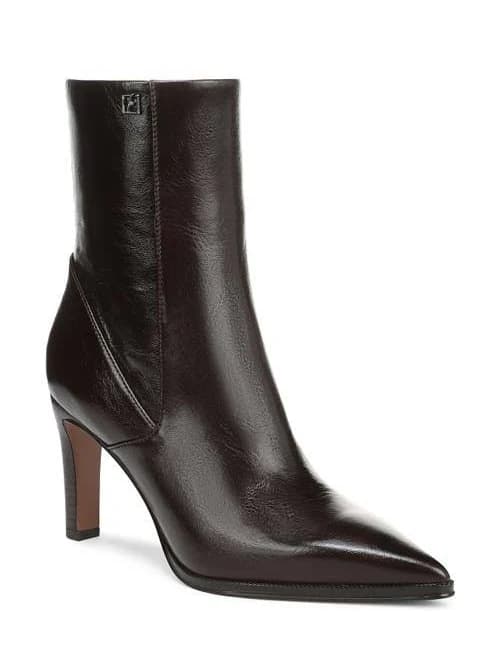 Franco Sarto Women's Appia Pointed Toe Leather Booties