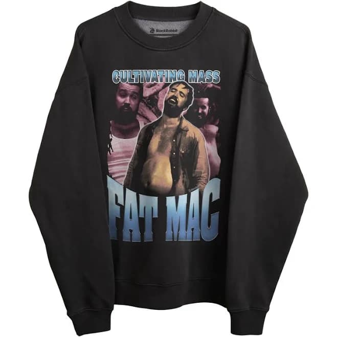 It's Always Sunny in Philadelphia Fat Mac Retro Vintage Crewneck Sweatshirt